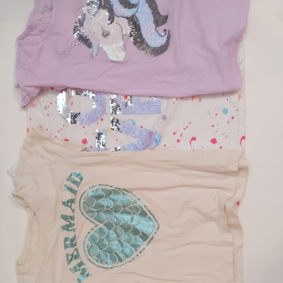 Mermaid, Unicorn, Love  bundle of Tops - Picture 1 of 9